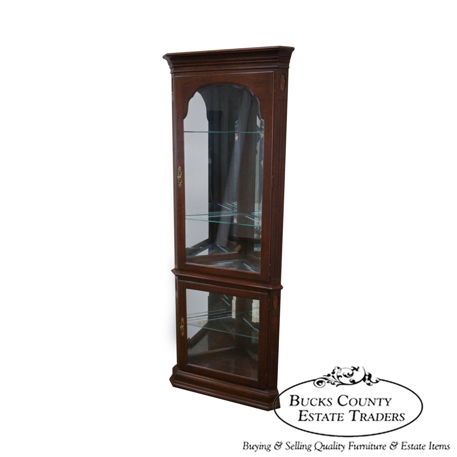 Ethan Allen Court Solid Cherry Corner Haute Juice