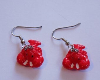 Lobster Earrings - 3 Different Syles to Choose From