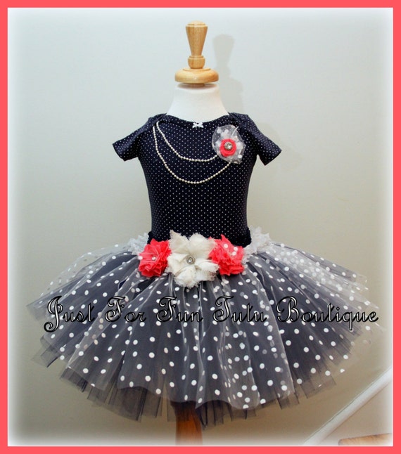 Navy Blue Tutu Outfit Baby Girl Blue Outfit Baby By Justforfuntutu