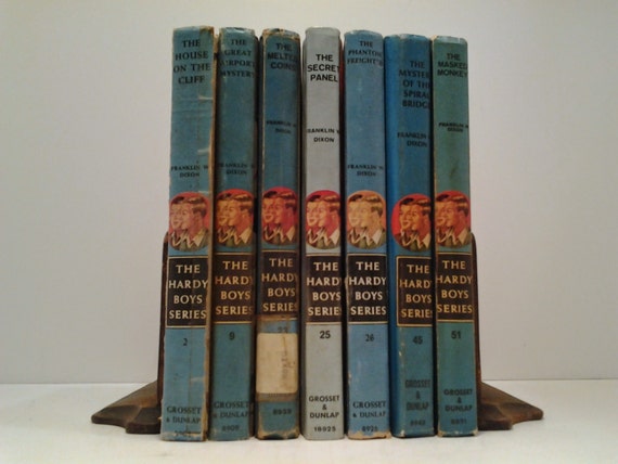 The Hardy Boys Series Book Set 1960s Vintage by BoardwalkRev