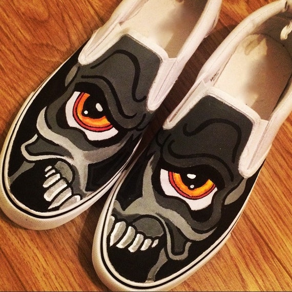 Skull Graffiti Shoes Custom Shoes Custom Converse Converse