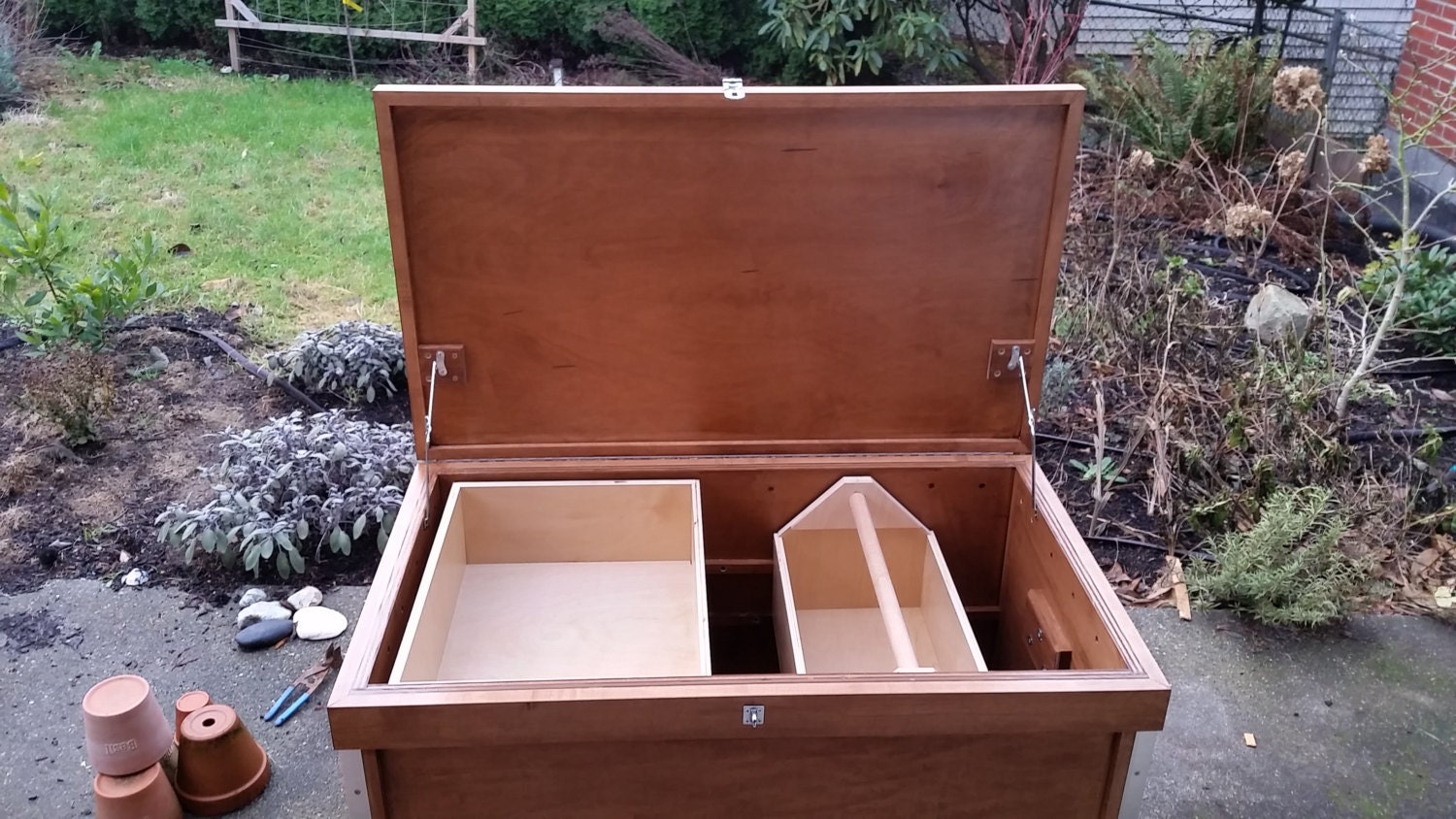 Equestrian Tack Trunk storage trunk coffee by WHarrellFurniture