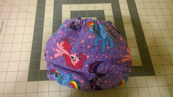 My little pony cloth diaper by MeiMeiBoutique on Etsy