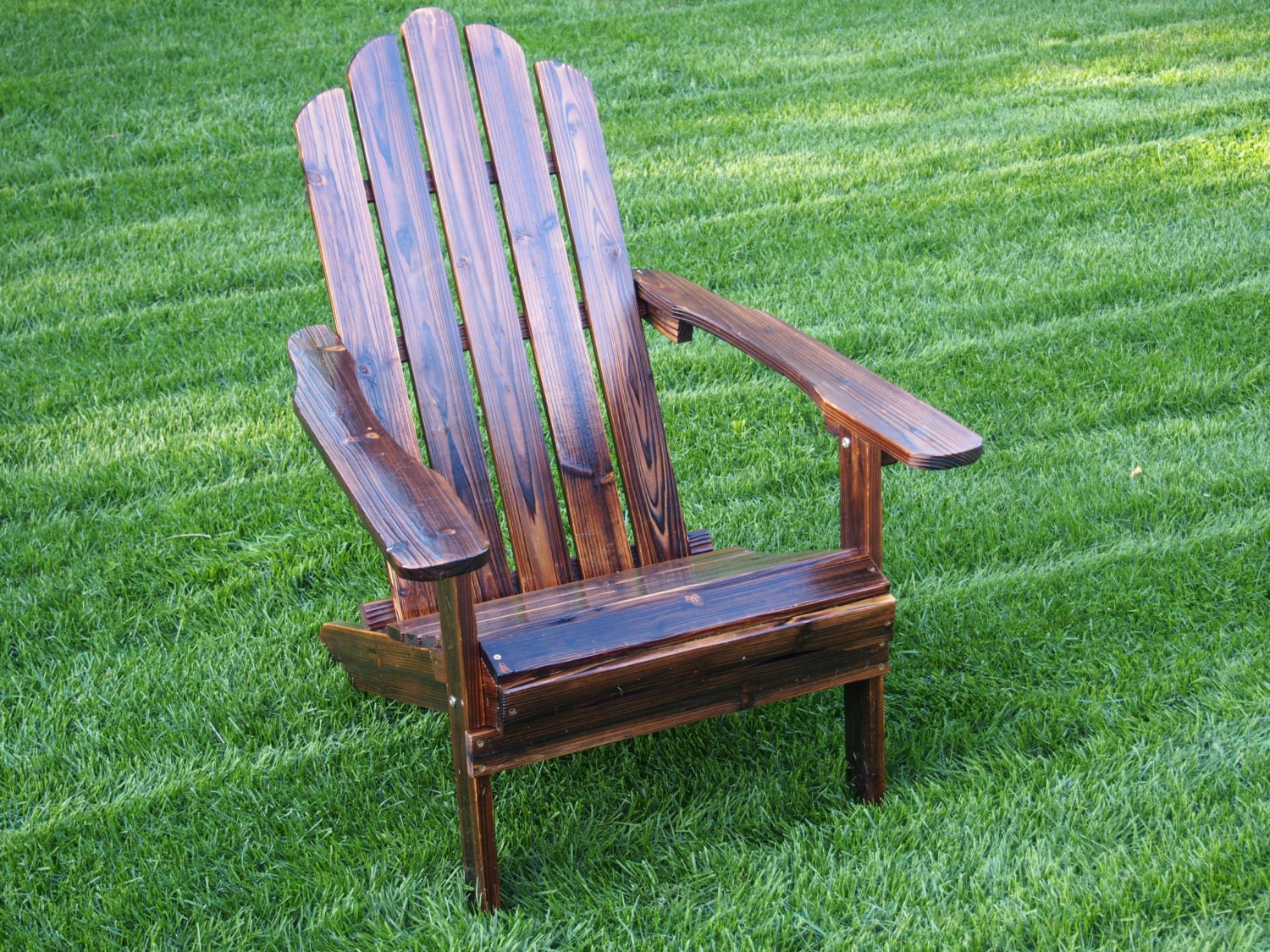 ON SALE NOW Wooden Adirondack Chair Dark by IndianSummerStore