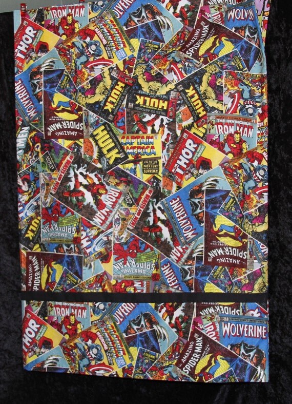 Marvel Pillowcase by QuiltingThings on Etsy