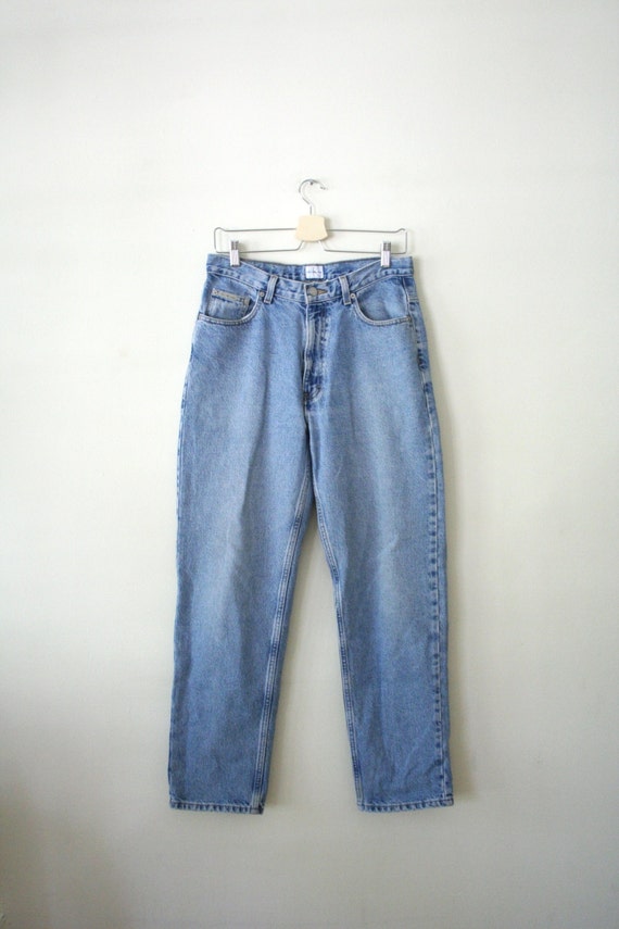 90s CALVIN KLEIN Jeans Dad Jeans High Waisted by DownHouseVintage