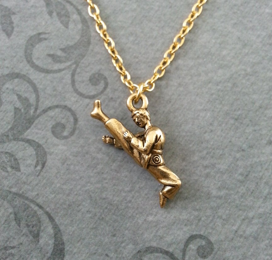Karate Necklace SMALL Karate Jewelry Karate Gift Karate