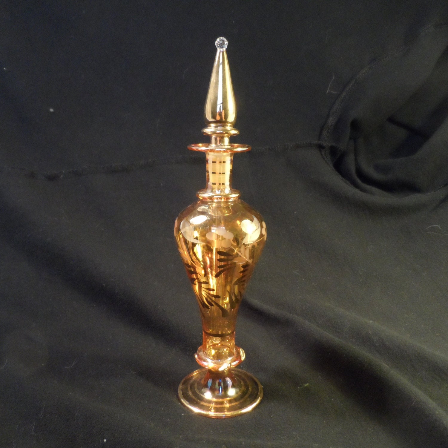 Gold Glass BottleEgyptian Glass Perfume Bottle Perfume