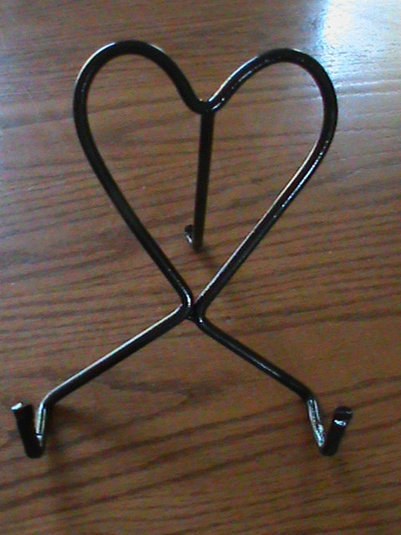 Handcrafted Wrought Iron Heart Shaped by LAZYKWroughtIron on Etsy