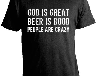 beer is good shirt