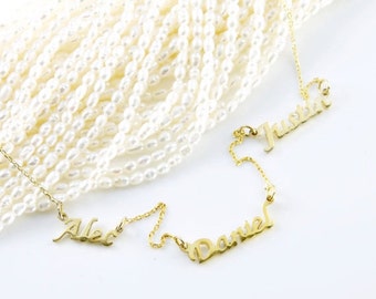 Letter 'W' Single Letter Necklace Sterling by CustomGiftJewelry