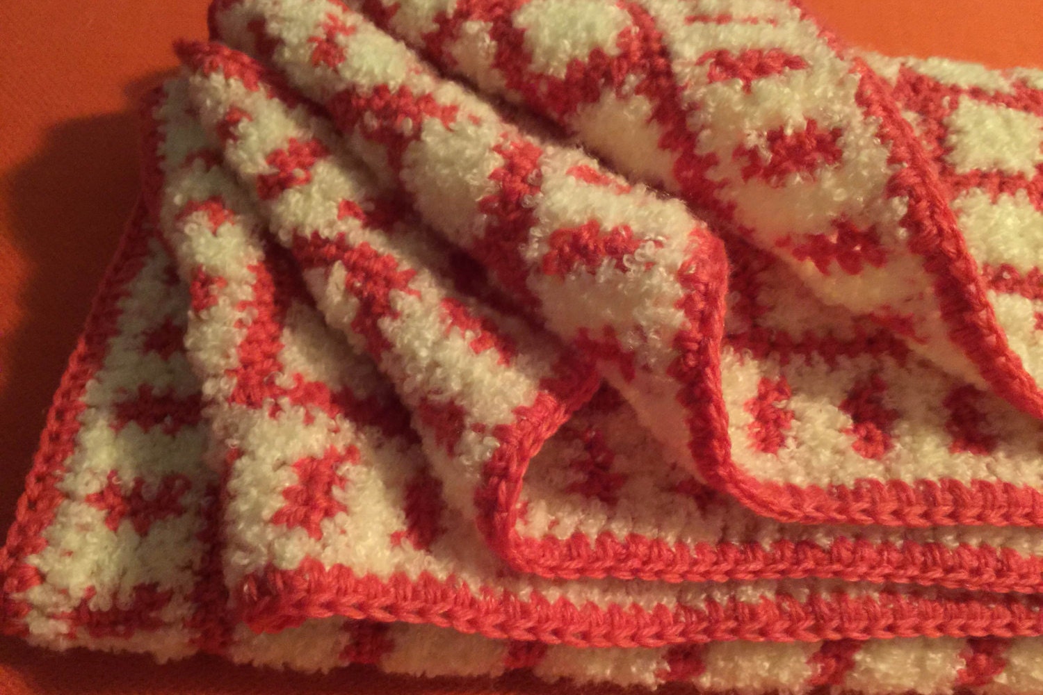 Cozy adorable baby blanket perfect for strollers or carseats