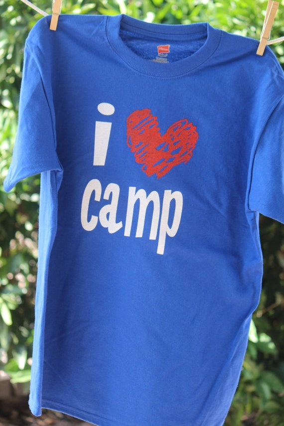Items similar to I Love Camp Christian T Shirt Kids Summer Camp