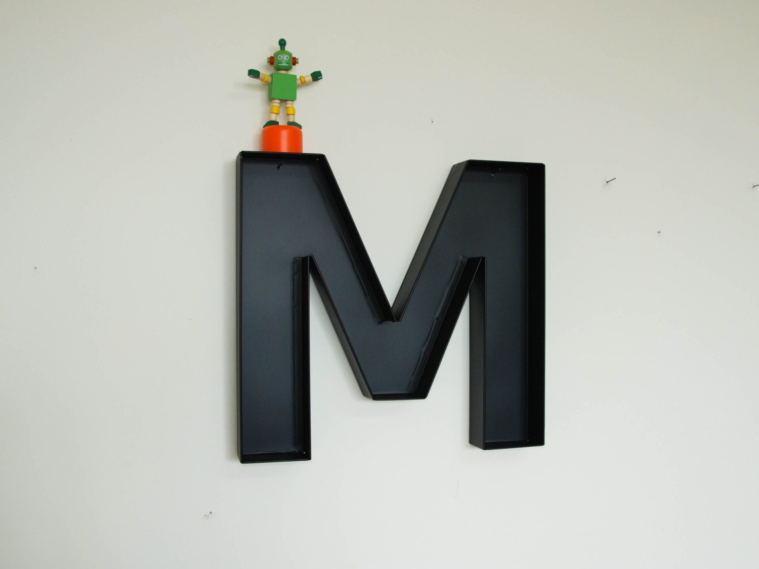 nursery wall letters M sign letter wall decor