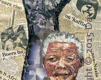 Amandla  Print. Art Edition Giclée Fine mandela pdf  nelson signed Limited quotes inspirational Mandela.