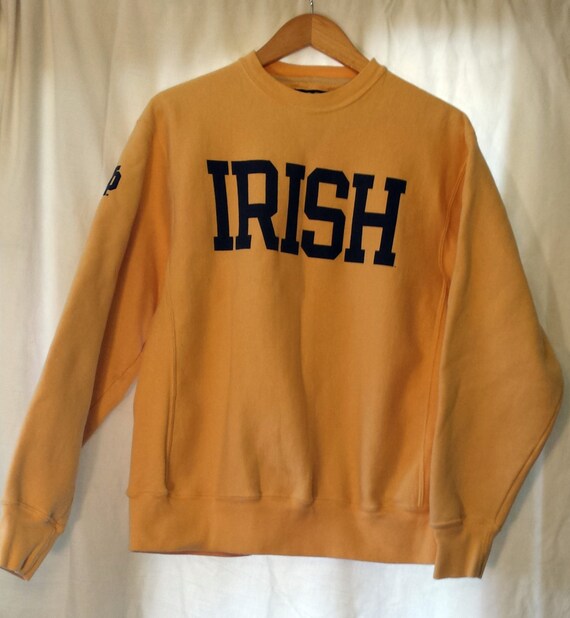 vintage yellow sweatshirt