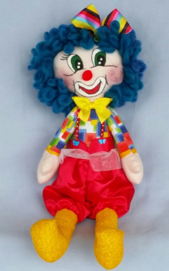 Clown doll by Kicamagicdream on Etsy