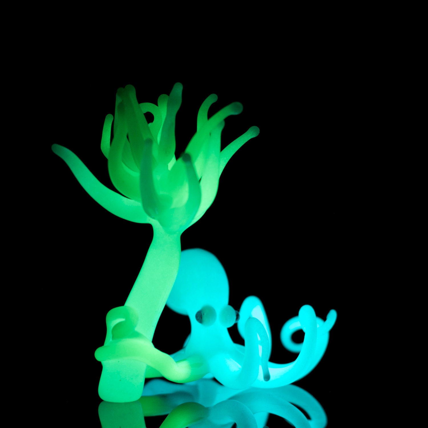 glow in the dark reversible octopus