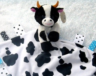 personalized cow stuffed animal
