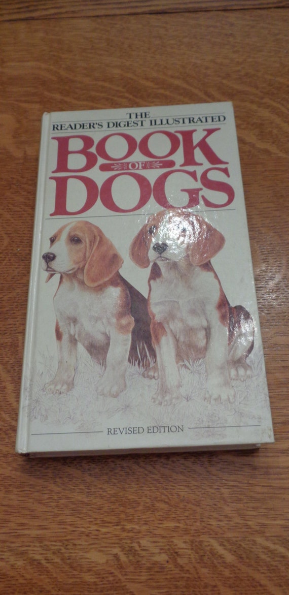Items similar to BOOK Of DOGS. 1989 Reader Digest Illustrated LG