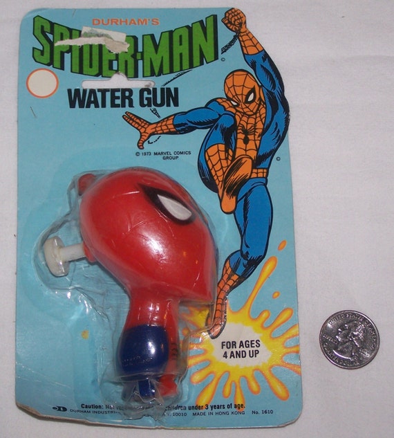 Items Similar To SpiderMan 1973 Mini Water Sq