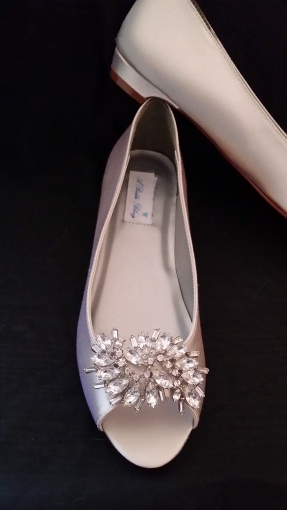 dyeable kitten heel wedding shoes