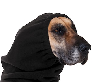 GREAT DANE Dog Hood, Dog Hat, Fleece Dog Snood, Winter Hat for Dogs, Large Dog Accessories, Pet Accessories, Dog Clothing, Dog Clothes,