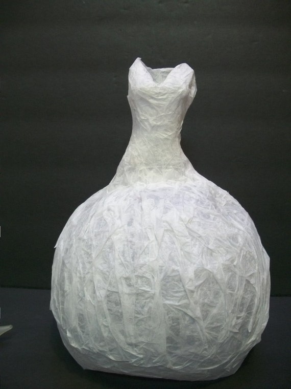 Craft Supplies Paper Mache Dress Paper Dress Form Paper