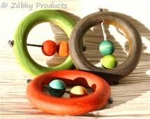 Popular items for wooden rattle on Etsy