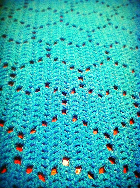 Crochet Afghan Pattern Eternal Hearts