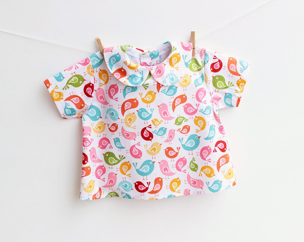 HELLO SUNSHINE Baby Shirt Girl Boy sewing pattern Pdf