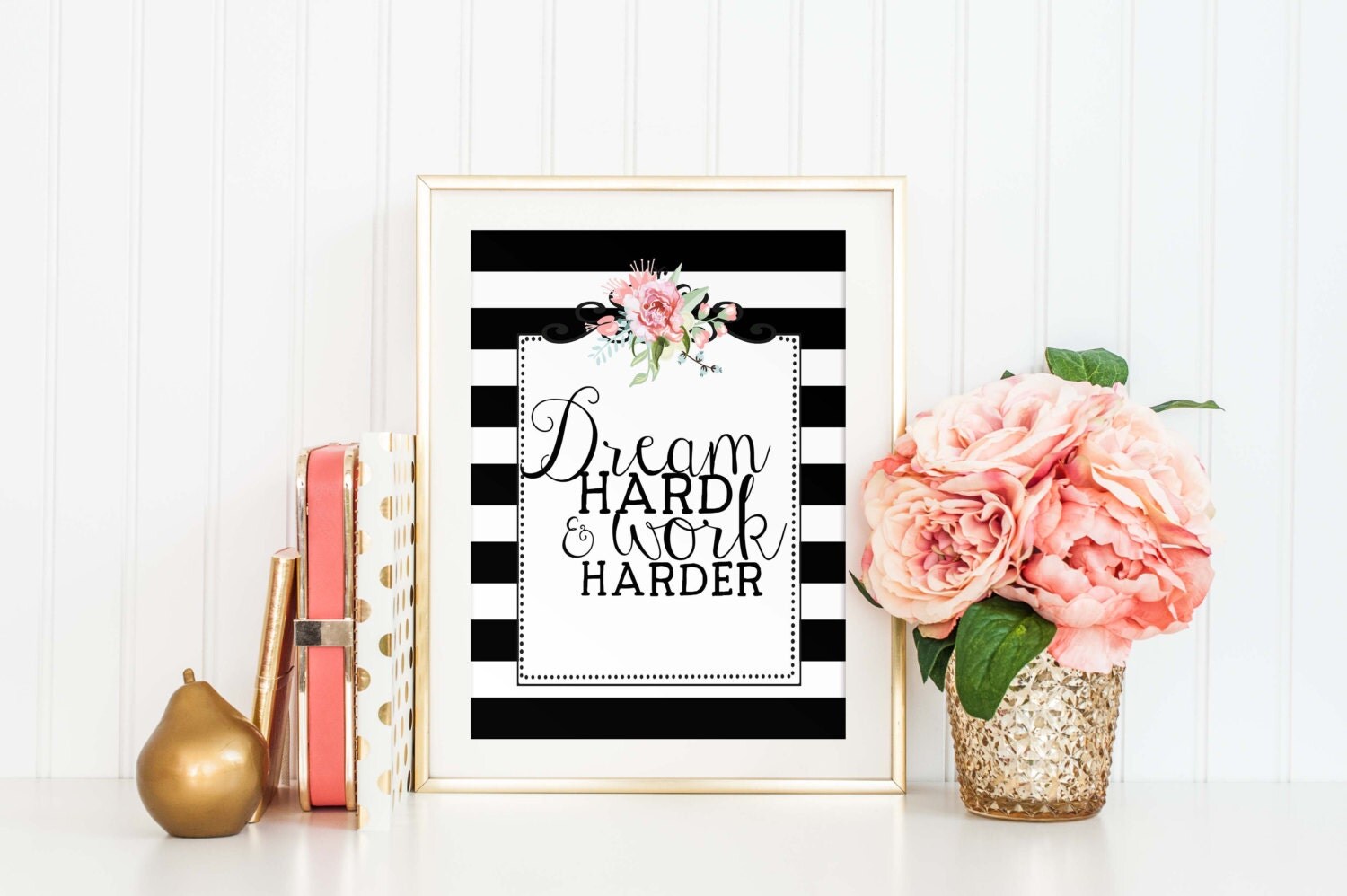 Inspirational Art Print Modern Office Decor Motivational