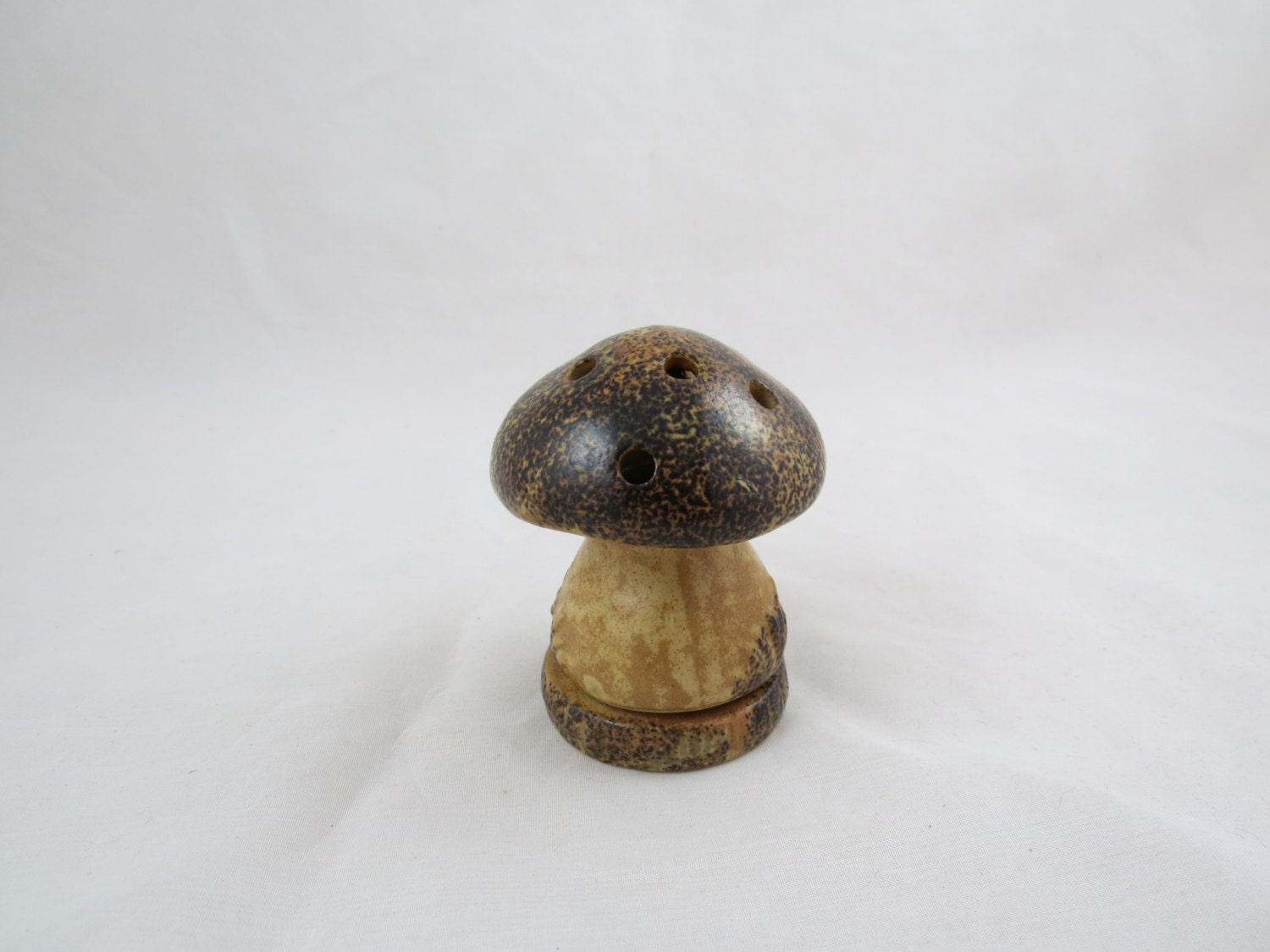 Vintage Ceramic Mushroom Incense Burner60s Mushroom Incense
