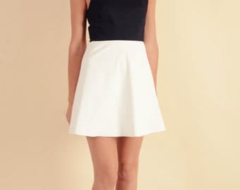 Black and White Classic Party Dress
