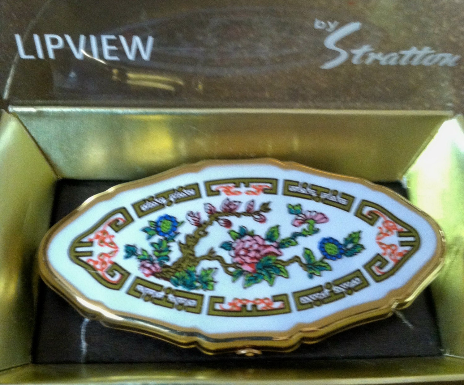 Stratton Lipview No. 934048 Lipstick Holder with Mirror