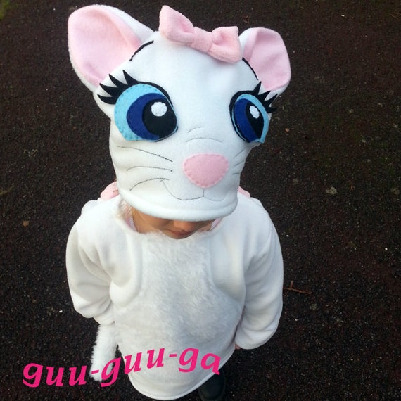 Marie the cat costume for baby toddler by GuuGuuGa on Etsy