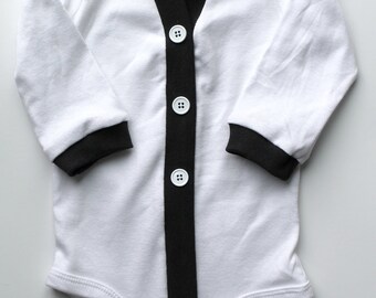 Baby Boy Cardigan and Bow Tie Set, Baby Cardigan, Cardigan and Bow Tie Set, Cardigan Bodysuit, Baby Outfit, Baby Bodysuit, Baby Sweater