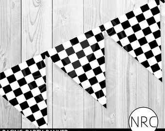download checkered flag party supplies