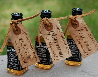 Will You Be My Groomsman/Groomsmen, Best Man, Usher - Wedding Party Tags - Wedding Calligraphy - Hand Calligraphy - Bridal Party Invitation
