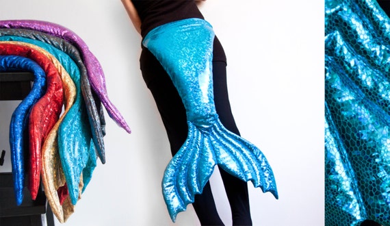 Mermaid Tail Choose Your Size and Color Royal Blue