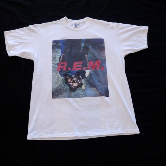 R.E.M. T shirt Vintage REM Band Monster concert tour Shirt