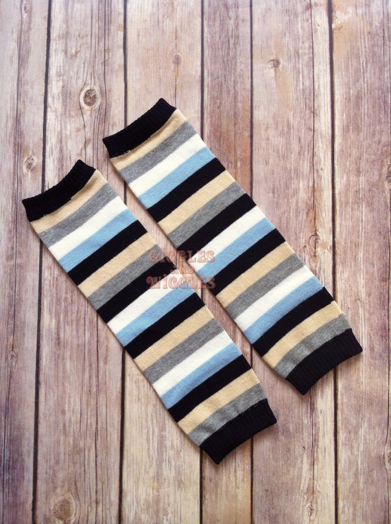 Baby leg warmers baby boy clothes navy by GigglesandWigglesBtq