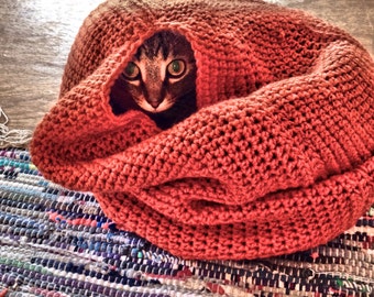 Popular items for crochet cat bed on Etsy