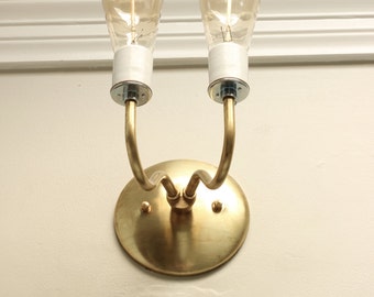 Pull Chain Closet Light Wall Sconce Vanity by IlluminateVintage