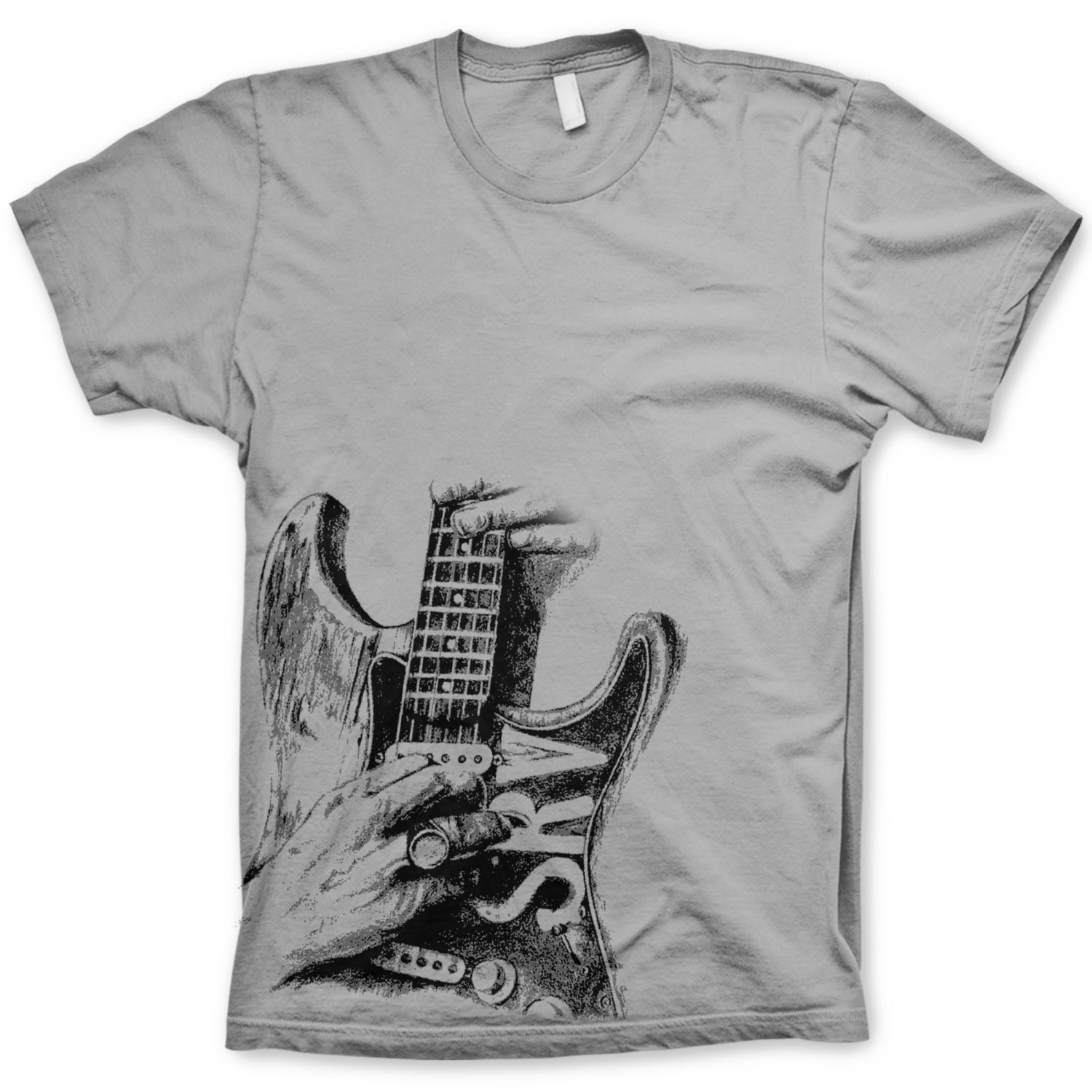 SRV shirt music shirts guitar tees by RocCityTees on Etsy
