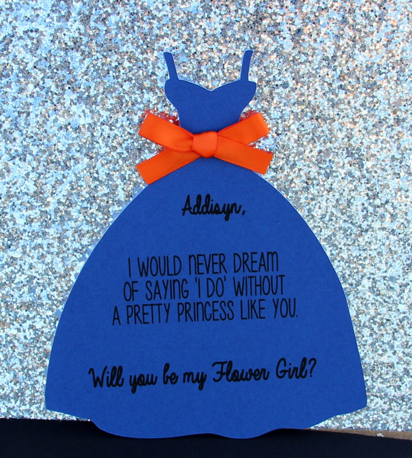 Will you be my flower girl