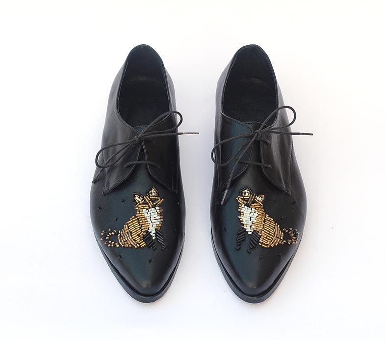 custom leather shoes women