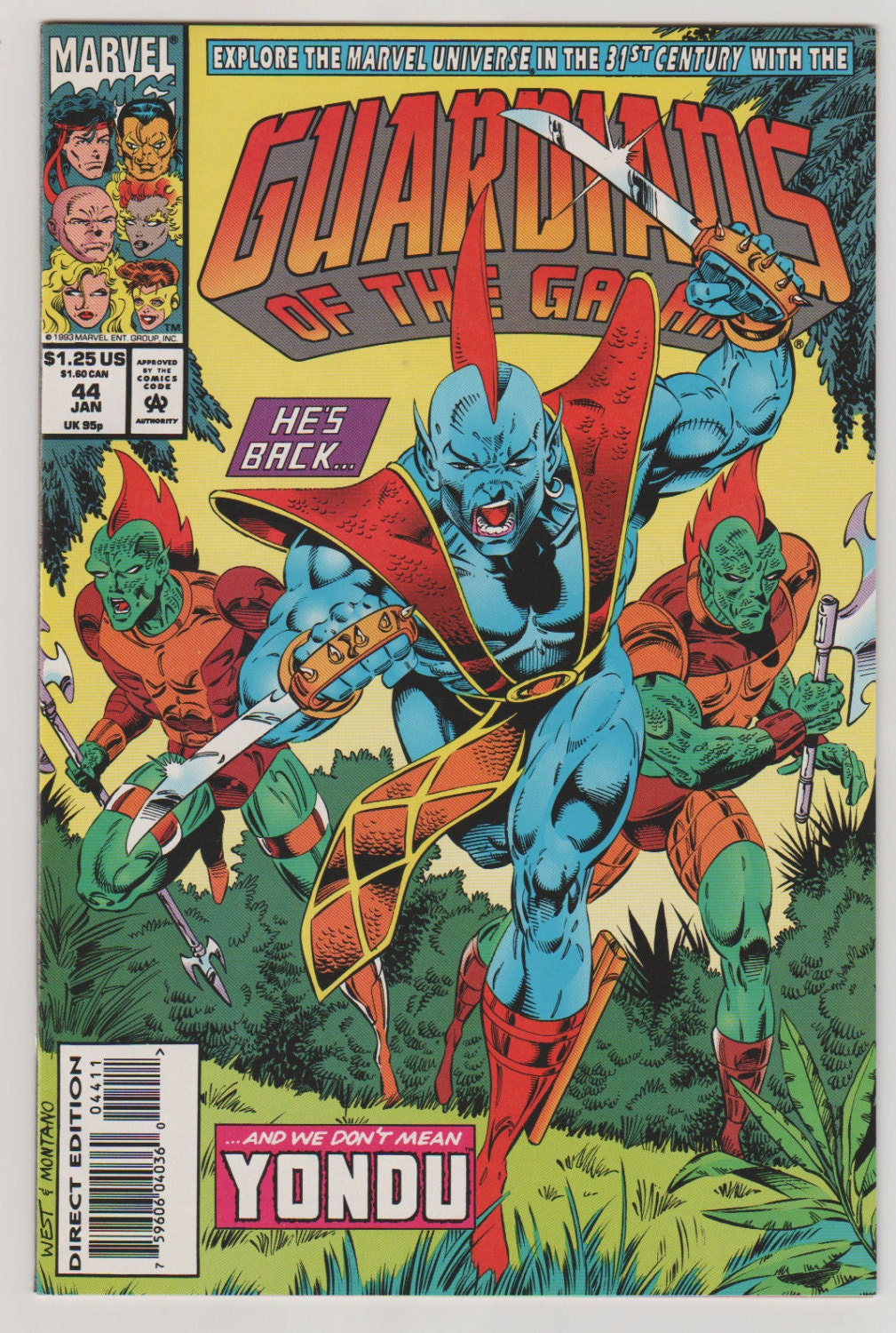 Guardians of the Galaxy Vol 1 44 Modern Age Comic Book.