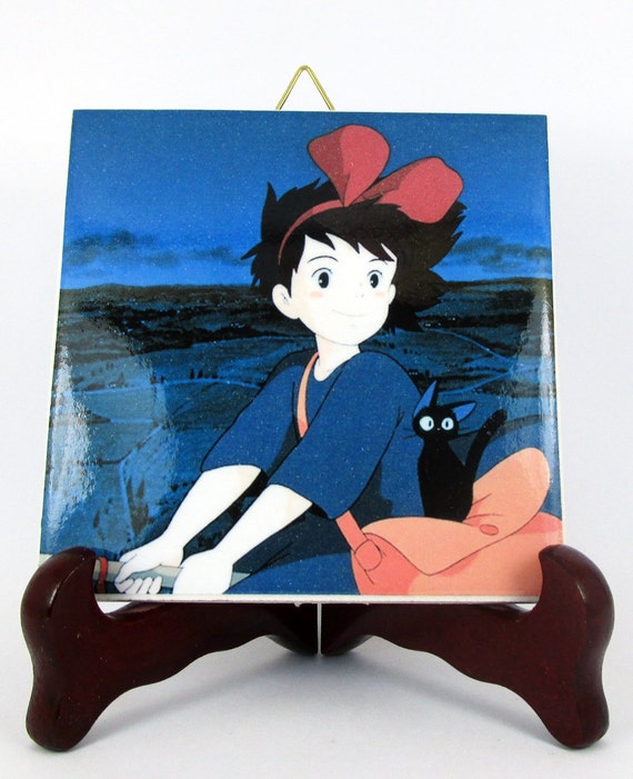 Kiki and Jiji the Cat from Kiki's Delivery Service Ceramic