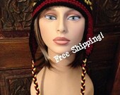 Inca Trail Peruvian Hat Arizona Cardinals Colors - Free Shipping!